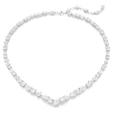 Swarovski Mesmera Necklace Mixed Cuts, White, Rhodium Plated 5665242 picture