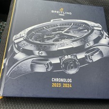 Breitling Chronolog 2023-2024 Hardcover Watch Catalog picture