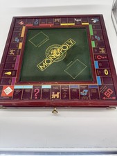 Vtg 1991 Franklin Mint Monopoly: The Collector's Edition Wood Board Set picture