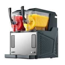 Uimoso 4Lx2 Slushy Machine Dual-Tank Frozen Drink Beverage Machine for Slushies picture
