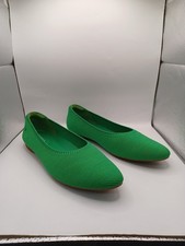 New Vivaia Tamia 2.0 Almond Toe Ballet Flats Green Grass Size US 9.5 picture