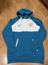 Gymshark Luxe Legacy Pullover Blue Lagoon Hoodie Men’s Small NWT Discontinued picture