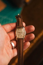 Vintage 1965 Bulova Senator B Men's Watch 10K RGP Bezel Manual Wind 17 Jewel picture