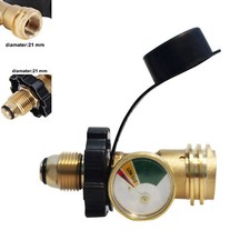 Brand New 1 PCS Propane Tank Adapter Converts POL LP Tank Valve to QCC1/Type1 picture