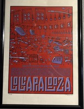Lollapalooza Poster 2010 Chicago, Ripley, Artist Proof 5/12 picture