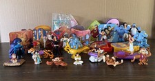 Disney Aladdin Lot of 35+ Figures Toys Vintage 199Os McDonalds Burger King More picture