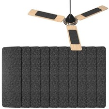 10PCS Ceiling Fan Filters Activated Coconut Carbon Air Filter Pads Dust Catcher picture