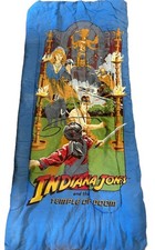 Vintage 1984 Indiana Jones And The temple Of Doom Sleeping Bag picture