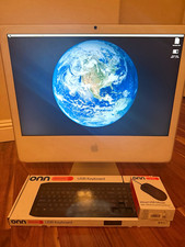 Vintage COLLECTOR 2006 APPLE IMAC 20” WIDESCREEN + Key & Mouse (Mint Condition) picture