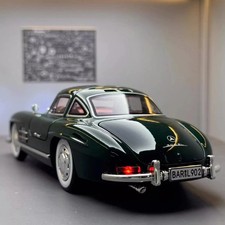 1:24 1954 Mercedes‑Benz 300SL Diecast Model Car Vintage Toy Gift w/ Light Sound picture