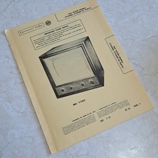 RCA Victor Manual 17T250DE 17T261DE Television 1953 Illustrated Folder picture