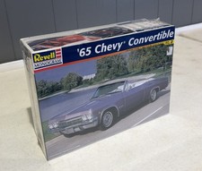 Revell Monogram 65 Chevrolet Convertible Model Car Kit 1:25 85-2533 New Sealed  picture