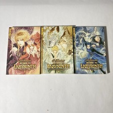 Jim Henson’s Return To Labyrinth Manga Vol 1 2 3 Jake Forbes Tokyopop LOT BUNDLE picture