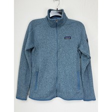 Patagonia Women's Better Sweater Jacket Size M Blue Full Zip Fleece 25543 SP21 picture