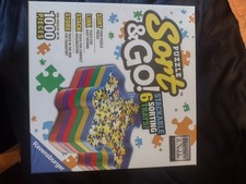 Ravensburger Sort & Go Puzzle Sorting Trays 6 Stackable Trays New Sealed B&N picture