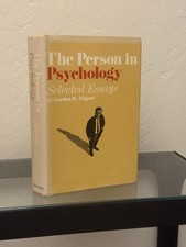 The Person in Psychology, Selected Essays by Gordon W. Allport 1968 HC/DJ/1st Ed picture