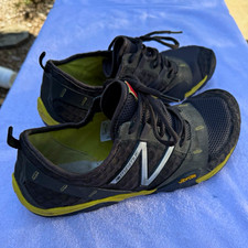 New Balance Minimus MT10GY Men's Trail Running Sneakers Black/Yellow Lace-Up picture
