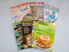 Assorted Magazines --Family Circle & Woman's Day-- 1980s picture