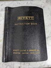 RIVETT SALES BROCHURE CATALOG SPECS FEATURES PRECISION CABINET LATHE 918S picture