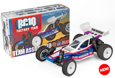 TEAM ASSOCIATED RC10 FACTORY TEAM BLUE EDITION 1/10 ELECTRIC 2WD BUGGY KIT VINTA picture