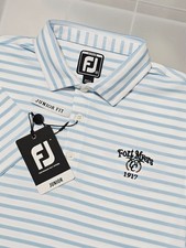 Footjoy Junior Fit Golf Polo Youth Size Medium picture