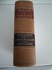 Antiquarian  Law   Book - Walker On Patents Fifth Edition 1926 picture