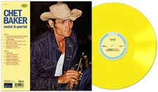Chet Baker Sextet & Quartet YELLOW Vinyl Record lmtd reissue 1960 Jazz LP NEW bl picture