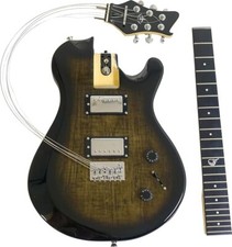 Journey Instruments – OE990BK Black Overhead Collapsible Electric Travel Guitar picture