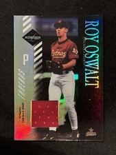 2003 Donruss Leaf Limited Threads Roy Oswalt True Relice /25 74 picture
