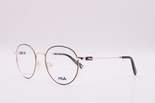 NEW FILA VFI450 COL. 0302 GOLD BLACK GUNMETAL AUTHENTIC EYEGLASSES 51-19 picture