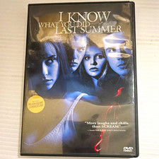 Columbia Pictures I Know What You Did Last Summer DVD Widescreen Subtitles R picture
