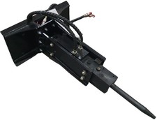 AGT M-HMR Hydraulic Breaker Hammer Attachment for Mini Skid Steer Loaders picture