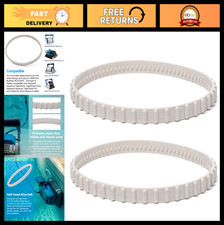 2 Pack Replacement Soft Tread Drive Belts - Heavy-Duty Rubber for Pool Cleaners, picture