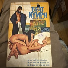 Beat Nymph by Peggy Swenson PBK 1965 Vintage Sleaze, lesbian Vg picture