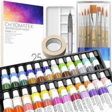 Paint Set - 84 Piece Kit for Adults, Beginner & Professional Artists - 48 Tub... picture
