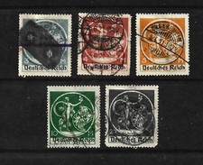 Bavaria Stamps-Scott # 271-275-Set-Nice Cancels/H-NG-Overprinted-1920 picture