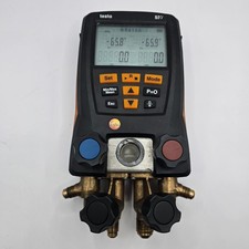 Testo 557 Digital Refrigeration Manifold HVAC Gauge Used Working picture