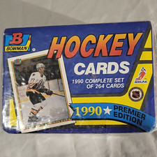 Topps 1990 Bowman Hockey Premier Edition Complete Set 264 Cards NHL picture