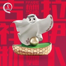 Official authenti Qatar 2022World Cup la'eeb Mascot Doll Football Souvenirs B picture