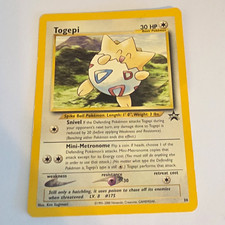 Wizards of the Coast Pokemon TCG Togepi 30/53 Wotc Promo Regular 30 HP EN picture