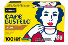 CAFE BUSTELO Sweet & Creamy Café Con Leche K Cups Coffee Pods 100 Count Loose picture