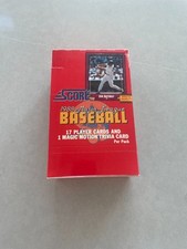 1988 Score Baseball Wax Box Factory Sealed 36 Packs picture
