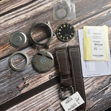 40mm Titanium Watch Case With Band Kit for IWC Pilot’s Watch Mark XVIII 2892 picture