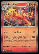 Blaziken 042/182 Rare Destined Rivals Pokemon Holo Near Mint picture