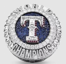 MLB 2023 Texas Rangers World Series Championship Ring Seaber Size9/11/13 picture