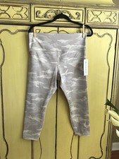 Athleta Elation 7/8 Leggings Gray Camo LP NWT picture