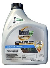Roundup Dual Action Weed & Grass Killer Refill 50.7 oz 4 Month Preventer NEW picture