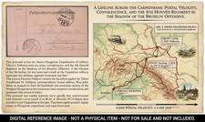 1916 WWI Hungary Feldpost Card Tábori Postahivatal 14 to Kerepes 4th Honvéd Reg picture