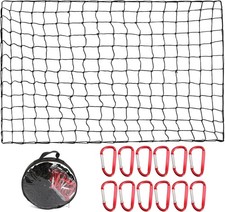 Truck Bed Cargo Net - 4' x 6' Stretches to 8' x 12', Heavy Duty Pickup Truck picture