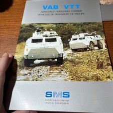 VTG SMS Military Vehicle Marketing Brochure: VAB VTT Armored Personnel Carrier picture